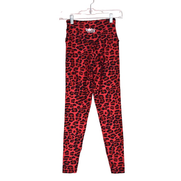 Booty By Brabants Red Leopard Legging OS - Picture 3 of 4
